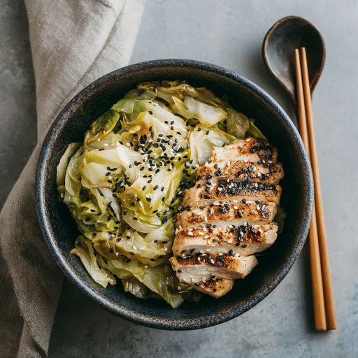 u6798196942_A_clean_Japanese-style_low-carb_meal_served_in_a__5b08f8a4-14fa-4cde-8e32-0d0679df8aa9_3 Japanese Mounjaro Recipe in a ceramic bowl