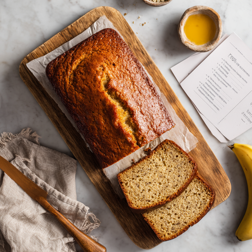u6798196942_Clean_layout_of_banana_pound_cake_on_a_cutting_bo_6572a912-c37d-4a0c-80aa-c3ab9f1b68dc_0 Banana pound cake recipe card with sliced cake