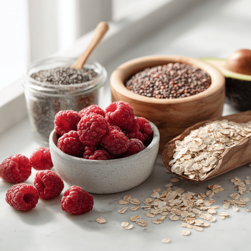 u6798196942_High-fibre_ingredients_like_oats_chia_seeds_raspb_6019a059-8089-455c-97f8-22382c62557f_3 Fibre maxxing in real kitchen with whole ingredients
