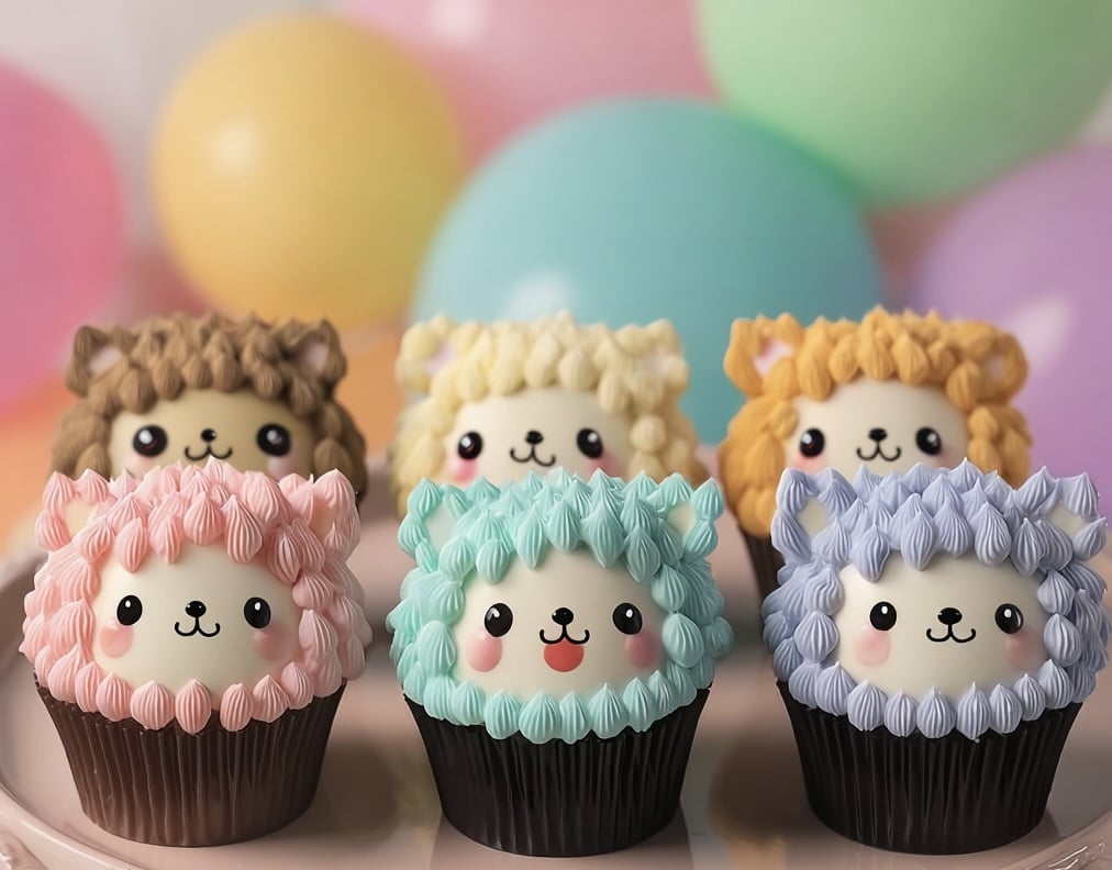 u6798196942_httpss.mj.runKtPXXuhzGGc_Cute_Labubu-themed_cupca_892348e9-c25e-411c-903d-72cd894b1d57_2 Kawaii Labubu Cupcakes in Pastel Colors